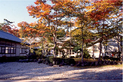 Panoramic view of Tokanso in autumn